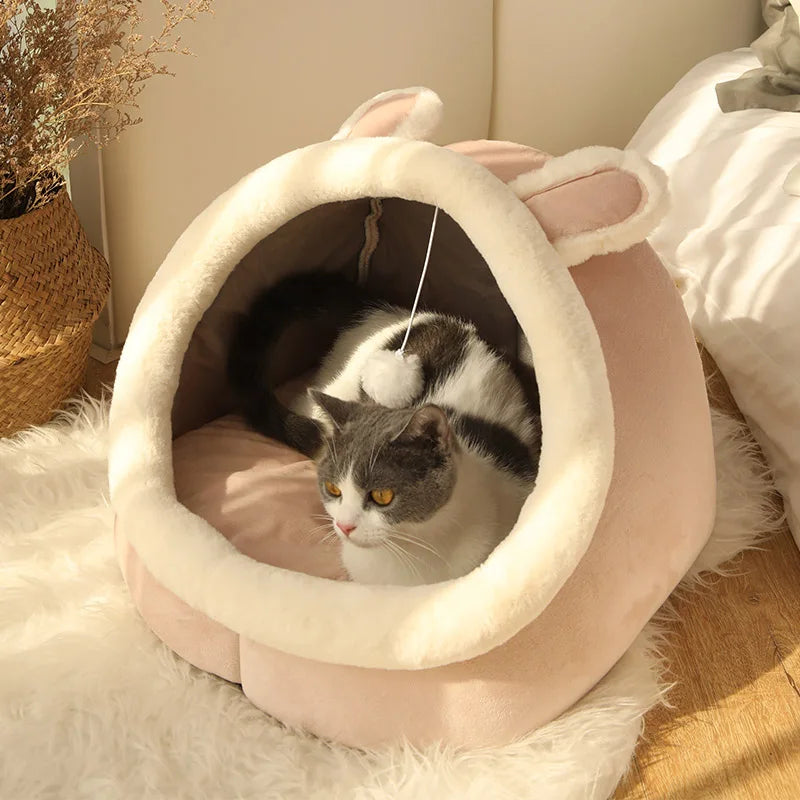 Deep Sleep Cat Bed – Foldable Removable Washable Design