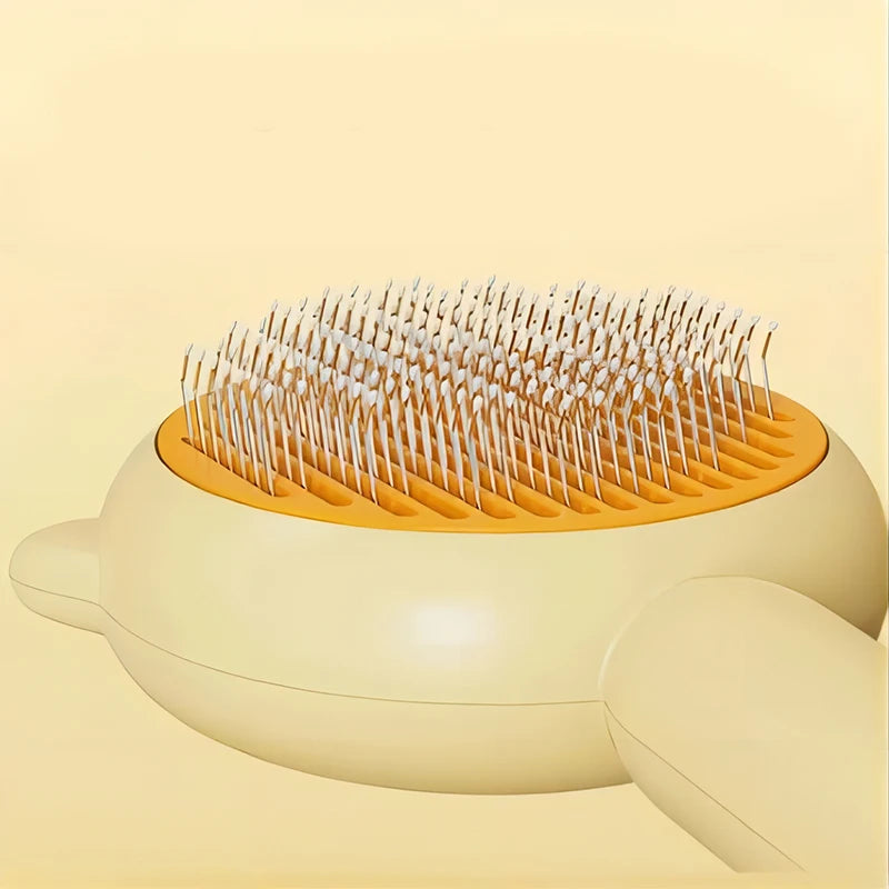 Pet Brush One Button Cleaning Brush Magic Beauty Cat Hair