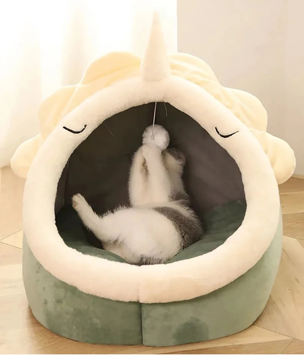 Deep Sleep Cat Bed – Foldable Removable Washable Design