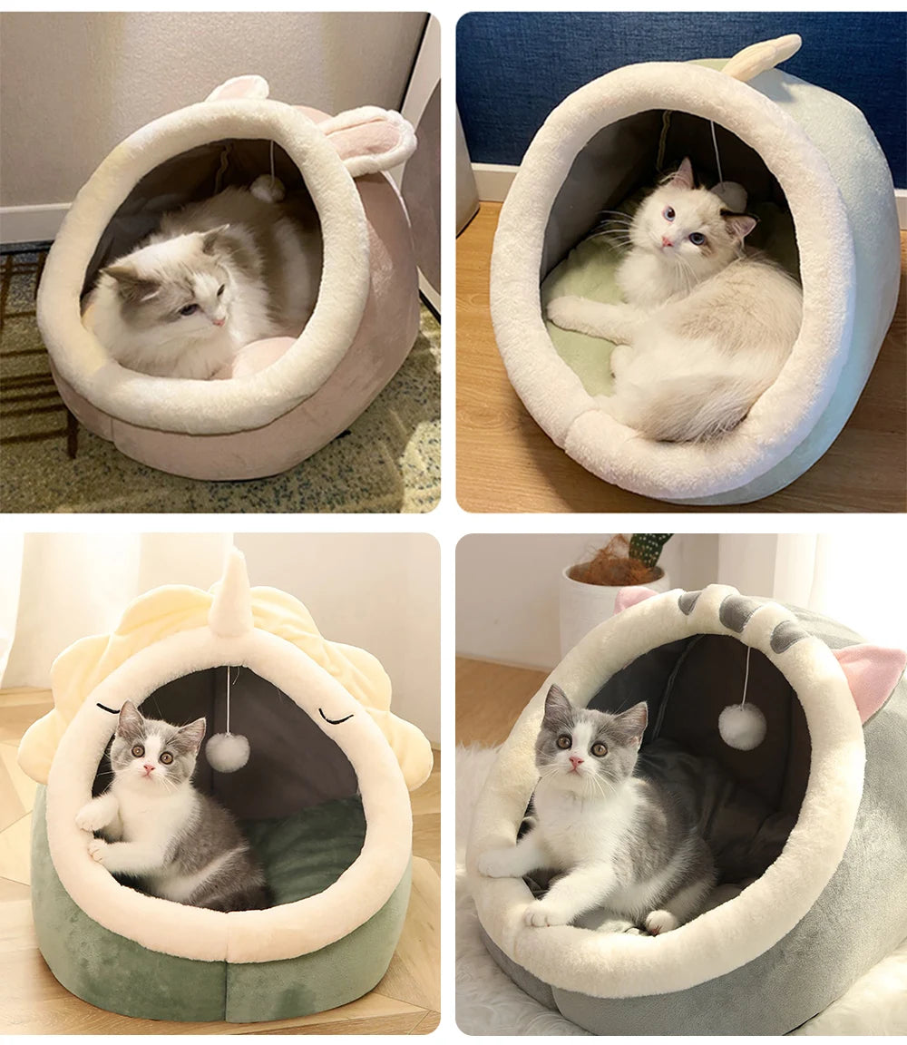 Deep Sleep Cat Bed – Foldable Removable Washable Design