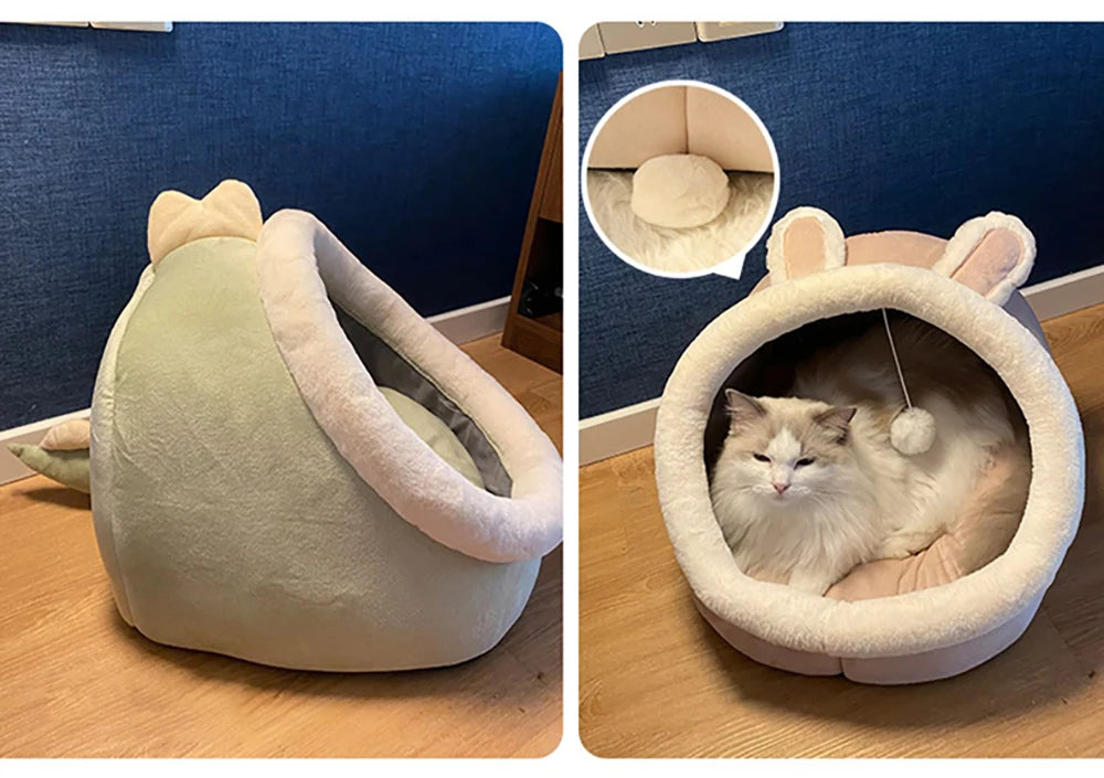 Deep Sleep Cat Bed – Foldable Removable Washable Design