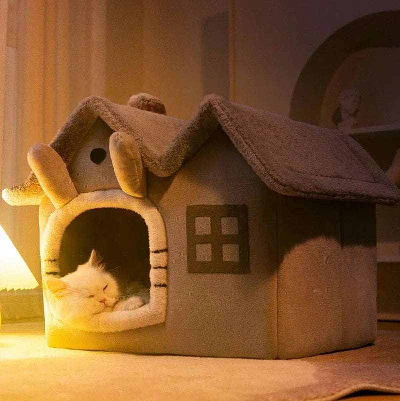 Cozy Foldable Pet Cabin