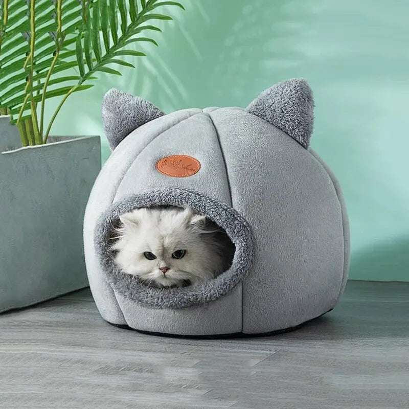 Cat-Shaped Pet Bed
