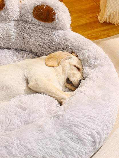 Pet Fluffy Large Dog Bed Sofa – Comfortable and Breathable Kennel Mat