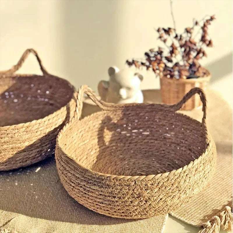 Handwoven Rattan Cat Nest