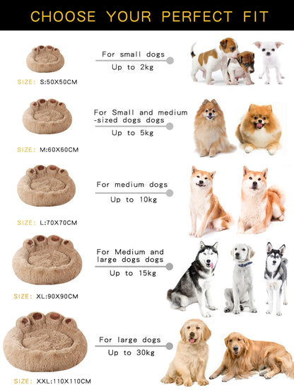 Pet Fluffy Large Dog Bed Sofa – Comfortable and Breathable Kennel Mat