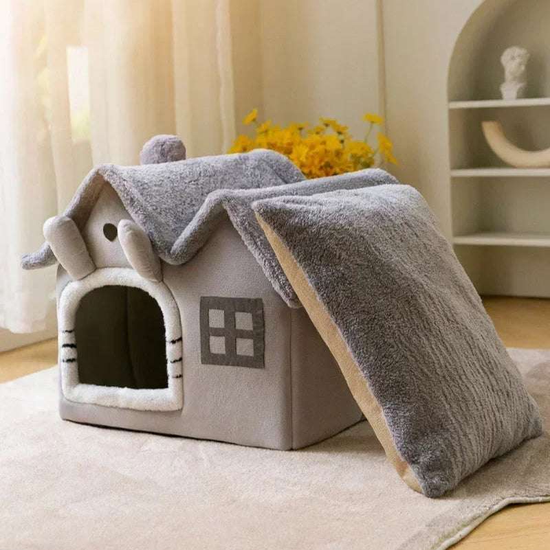 Cozy Foldable Pet Cabin