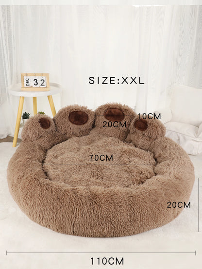 Pet Fluffy Large Dog Bed Sofa – Comfortable and Breathable Kennel Mat