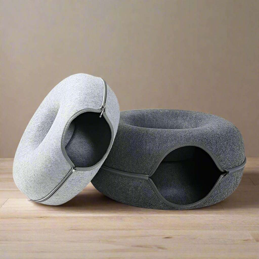 Donut Tunnel Cat Bed