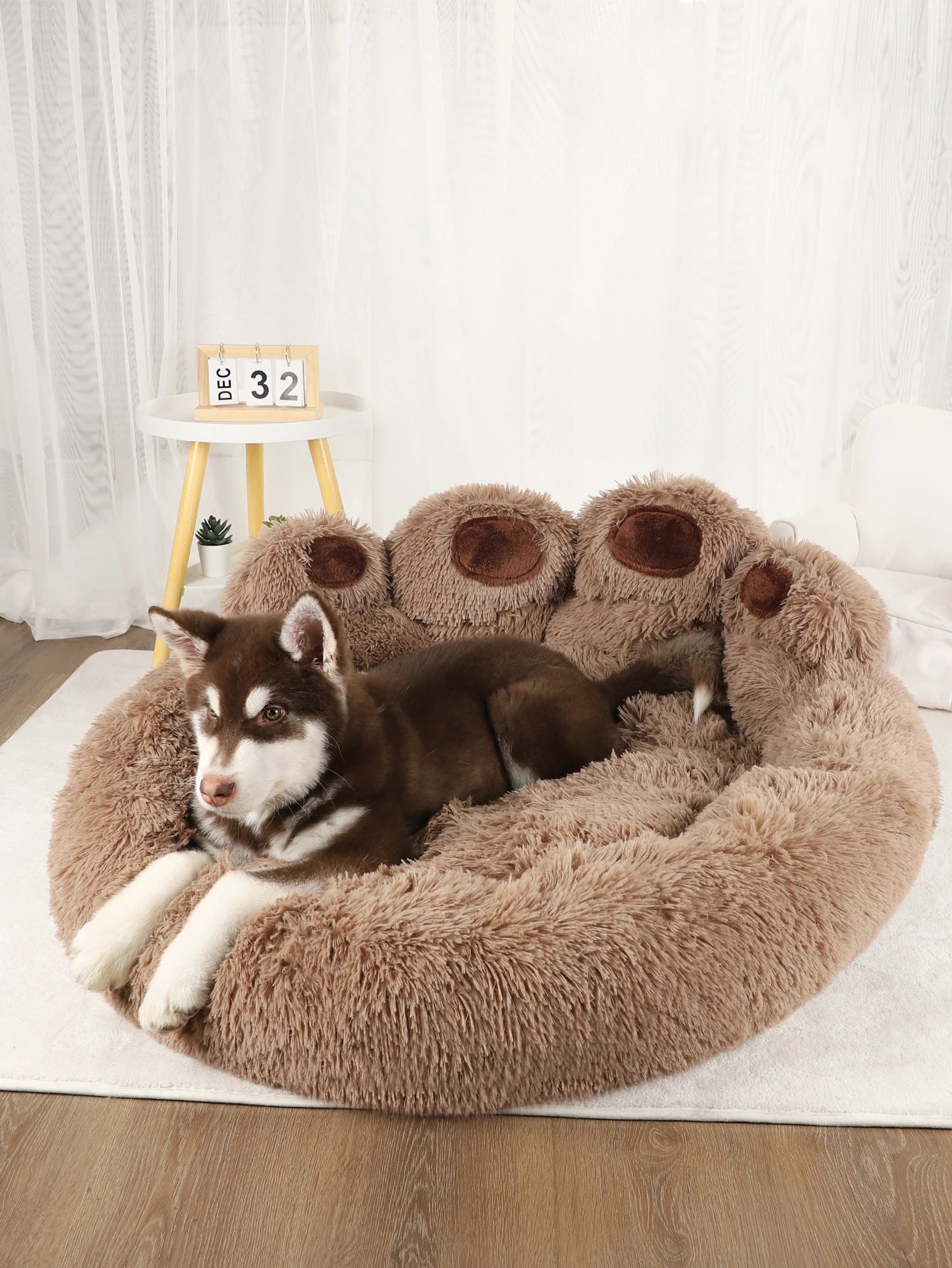 Pet Fluffy Large Dog Bed Sofa – Comfortable and Breathable Kennel Mat