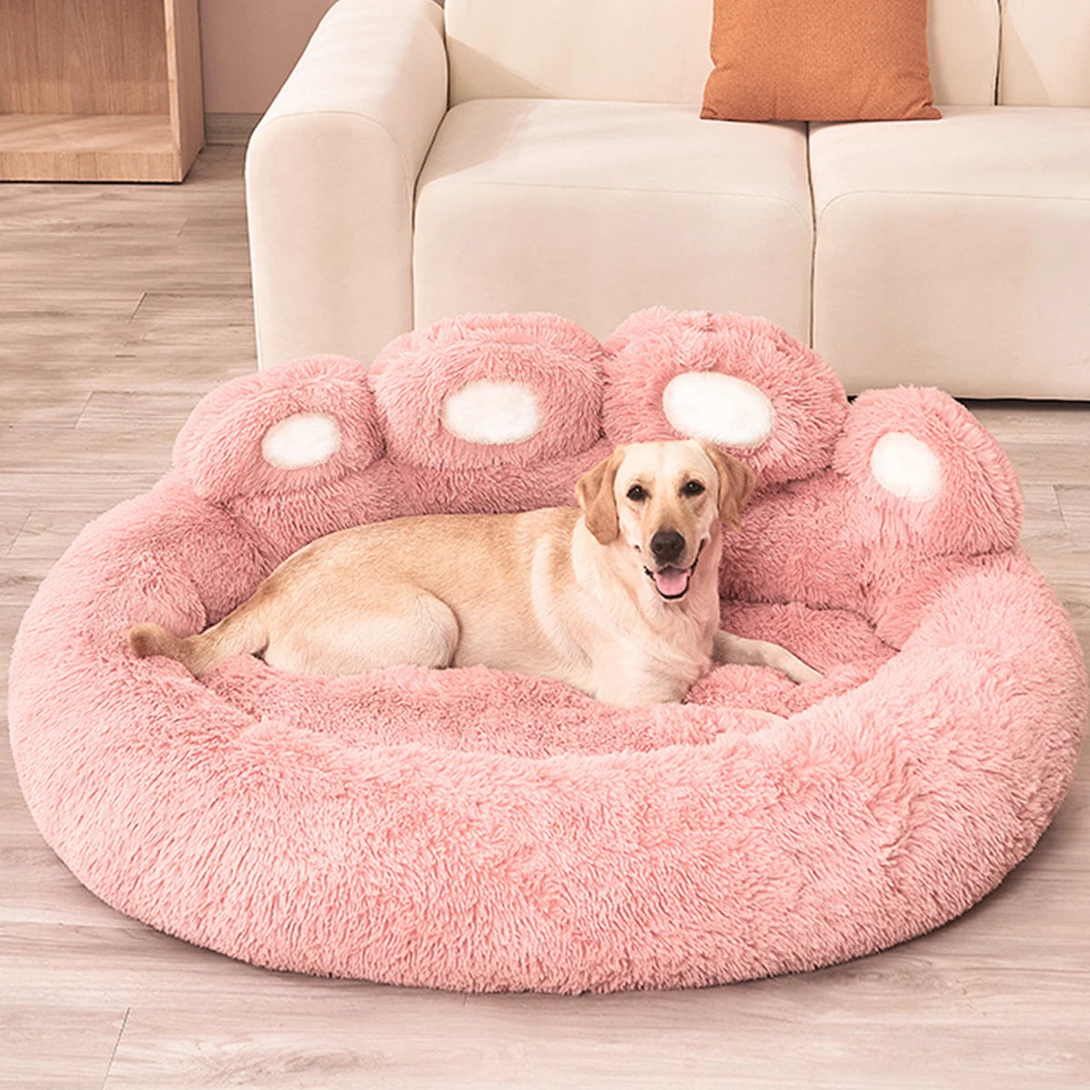 Pet Fluffy Large Dog Bed Sofa – Comfortable and Breathable Kennel Mat