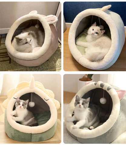 Deep Sleep Cat Bed – Foldable Removable Washable Design