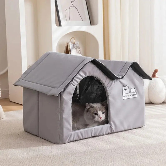 Summer Cooling Ice House – Comfortable Air Conditioning Bed for Dogs and Cats