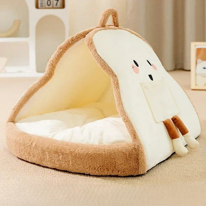 Bread-Shaped Pet Bed